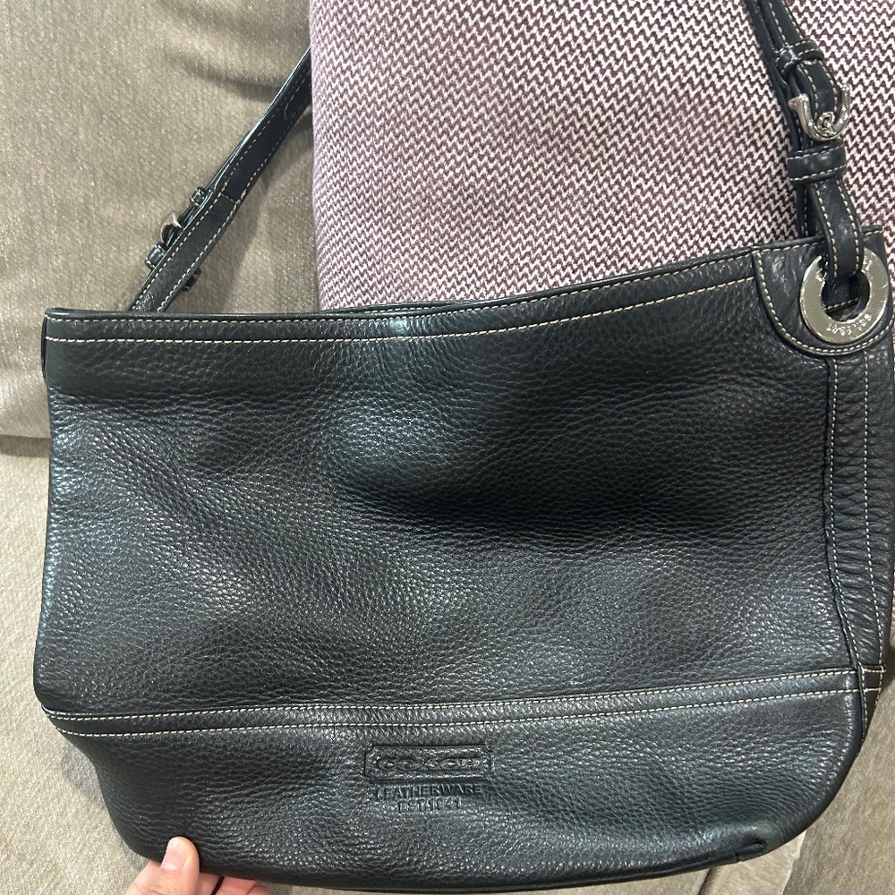 Authentic Coach Bag - Pebbled Leather